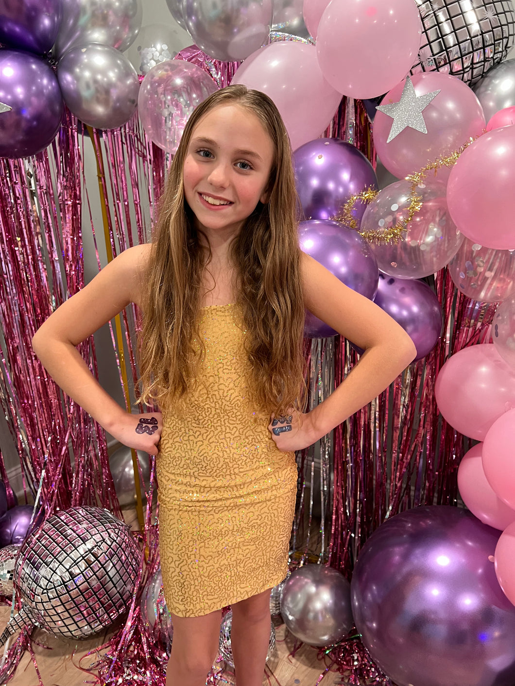 Tween Sequin Cameron Dress