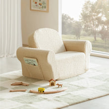 Load image into Gallery viewer, Tiny Land® Afternoon Couch —— Cream Kids Chair
