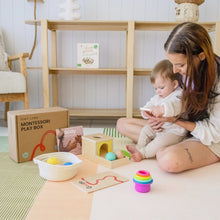 Load image into Gallery viewer, Tiny Land® Montessori Toys Set for Newborns ( 6-9 month )
