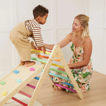 Load image into Gallery viewer, Tiny Land® 7-in-1 Rainbow Climbing Set
