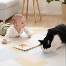 Load image into Gallery viewer, Tiny Land® Double-Sided Baby Playmat Urban Zoo Adventure
