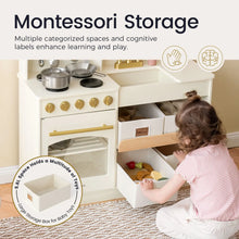 Load image into Gallery viewer, Tiny Land® Serenity Play Kitchen - Cream
