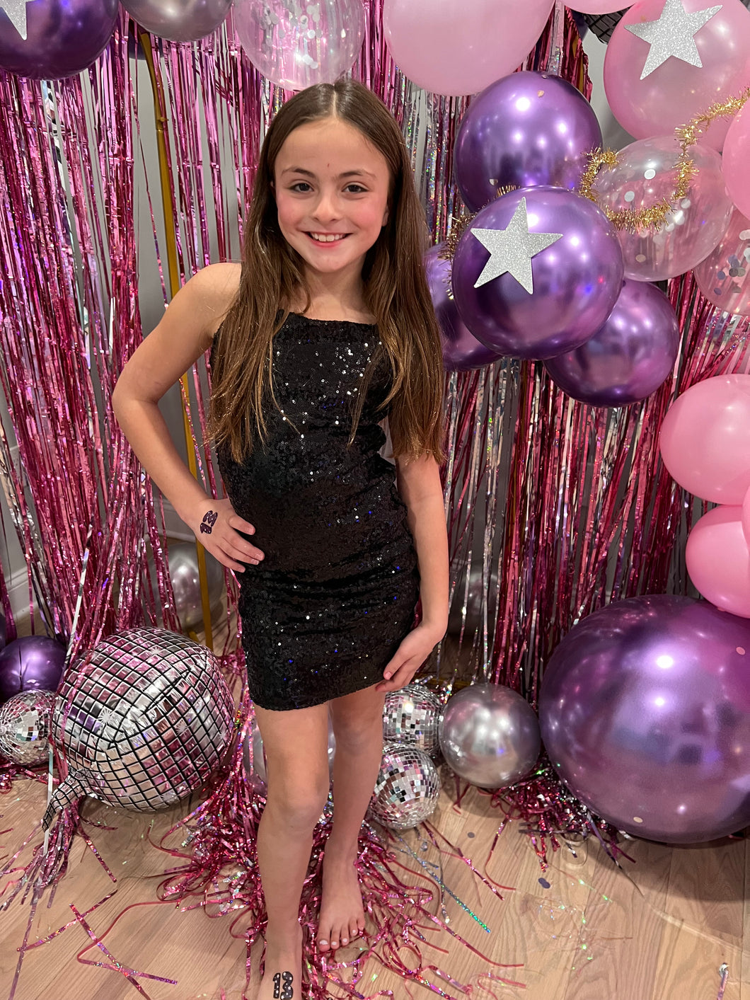 Tween Sequin Cameron Dress