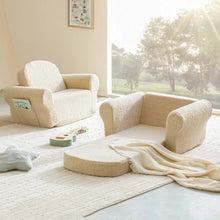 Load image into Gallery viewer, Tiny Land® Afternoon Couch —— Cream Kids Chair
