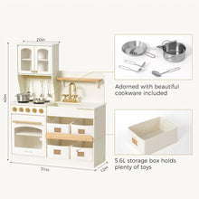 Load image into Gallery viewer, Tiny Land® Serenity Play Kitchen - Cream
