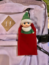 Load image into Gallery viewer, Elf Baby Elf Toddler Elf Purse Backpack Keychain or Ornament
