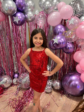 Load image into Gallery viewer, Tween Sequin Cameron Dress
