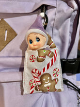 Load image into Gallery viewer, Elf Baby Elf Toddler Elf Purse Backpack Keychain or Ornament
