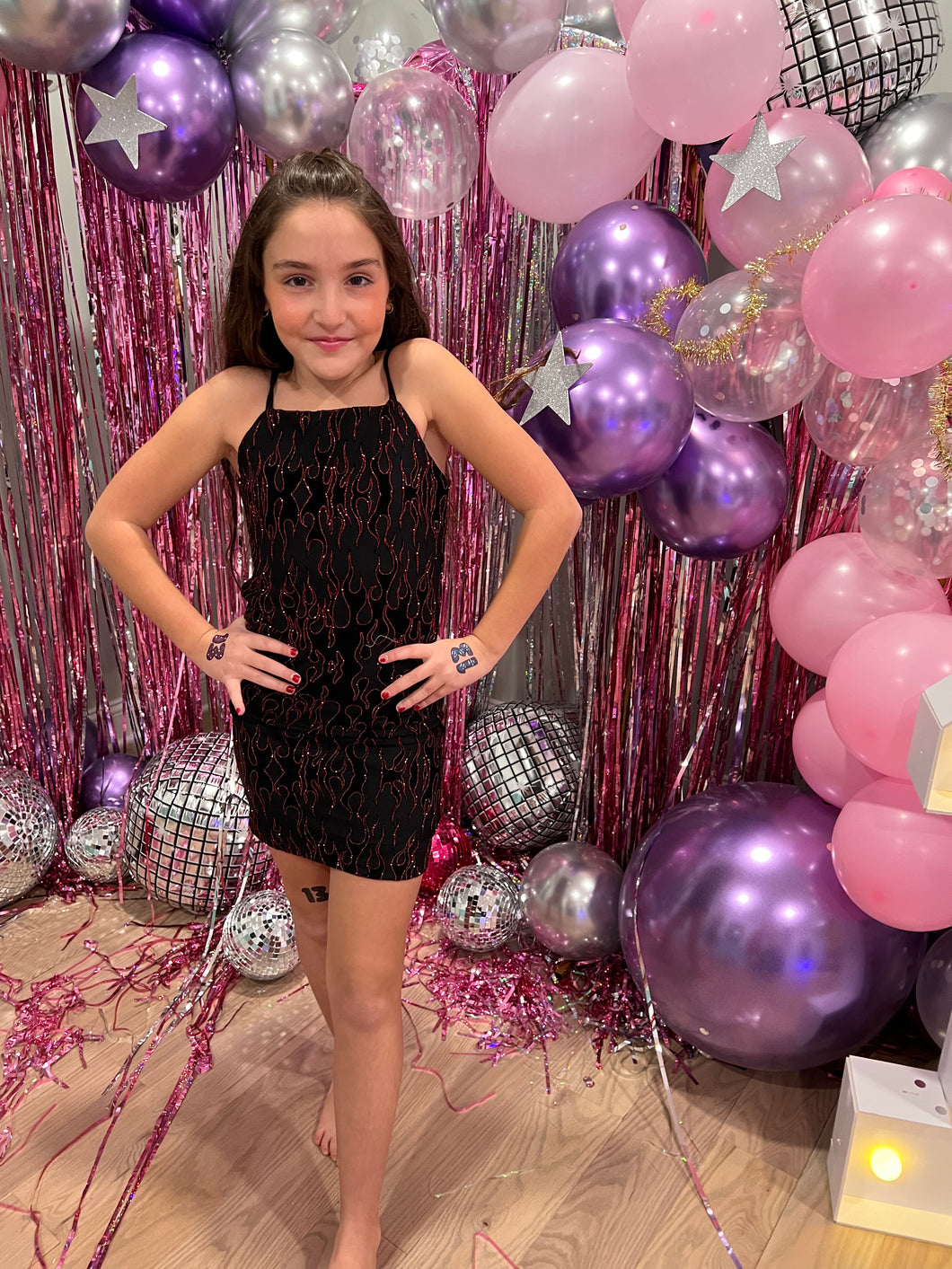 Tween Flamez Dress