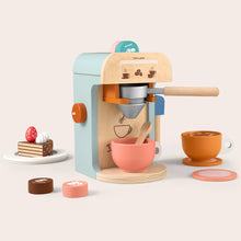 Load image into Gallery viewer, Tiny Land® Wooden Kids Play Coffee Maker Set
