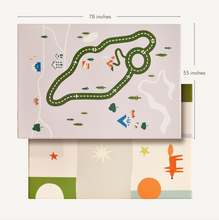 Load image into Gallery viewer, Tiny Land® Double-Sided Baby Playmat Forest Track Wonder
