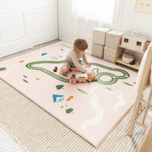 Load image into Gallery viewer, Tiny Land® Double-Sided Baby Playmat Forest Track Wonder
