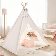 Load image into Gallery viewer, Tiny Land® Teepee for Kids with Mat
