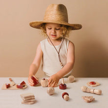 Load image into Gallery viewer, Tiny Land® Wooden Cut and Play Food Toys
