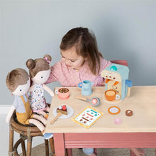 Load image into Gallery viewer, Tiny Land® Wooden Kids Play Coffee Maker Set
