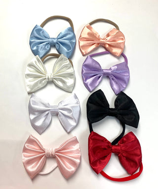 SATIN Bow Headband MORE COLORS