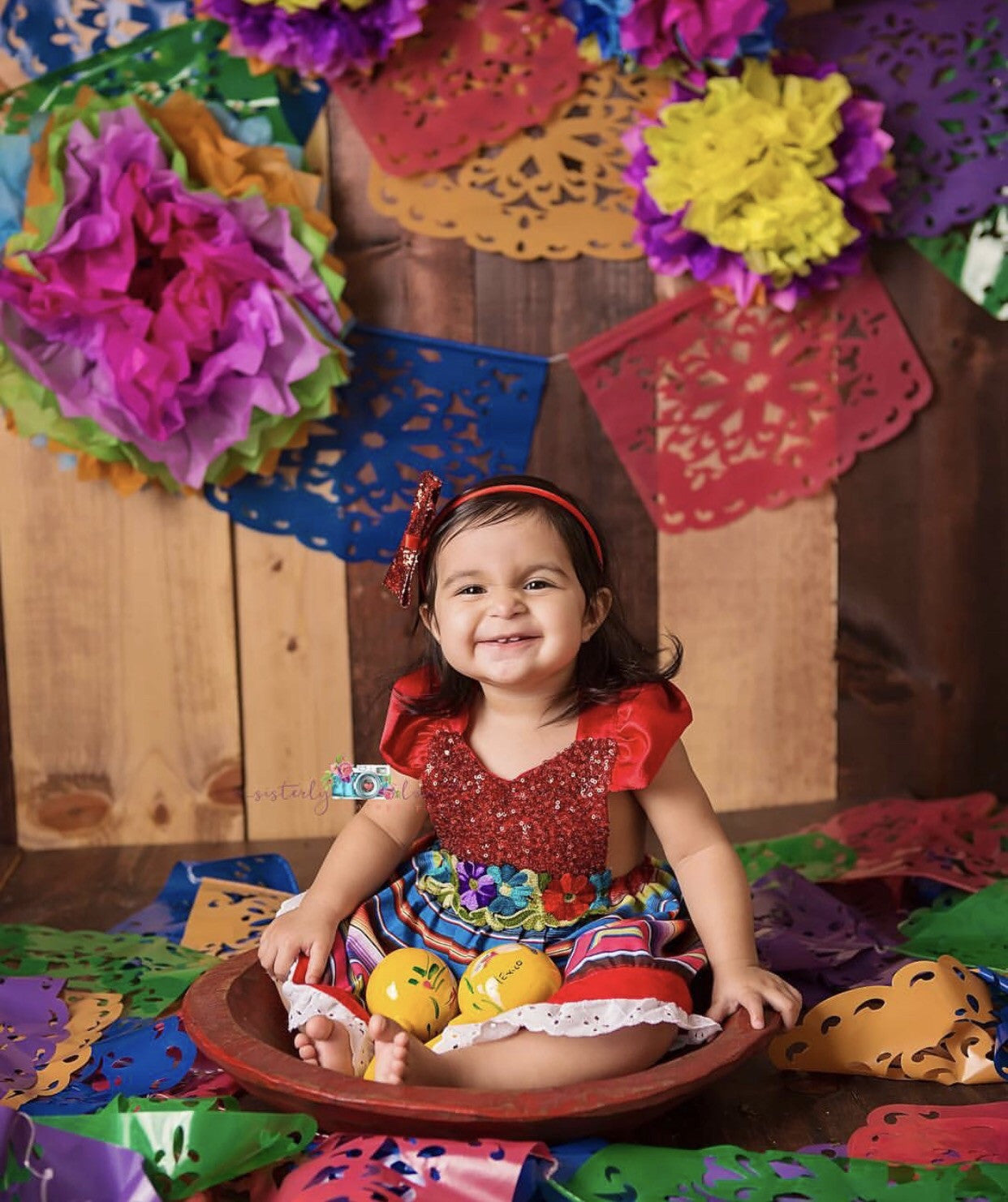 Cinco de mayo baby dress hotsell