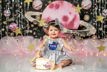 Load image into Gallery viewer, Silver Astronaut Costume Space Tutu for Girls
